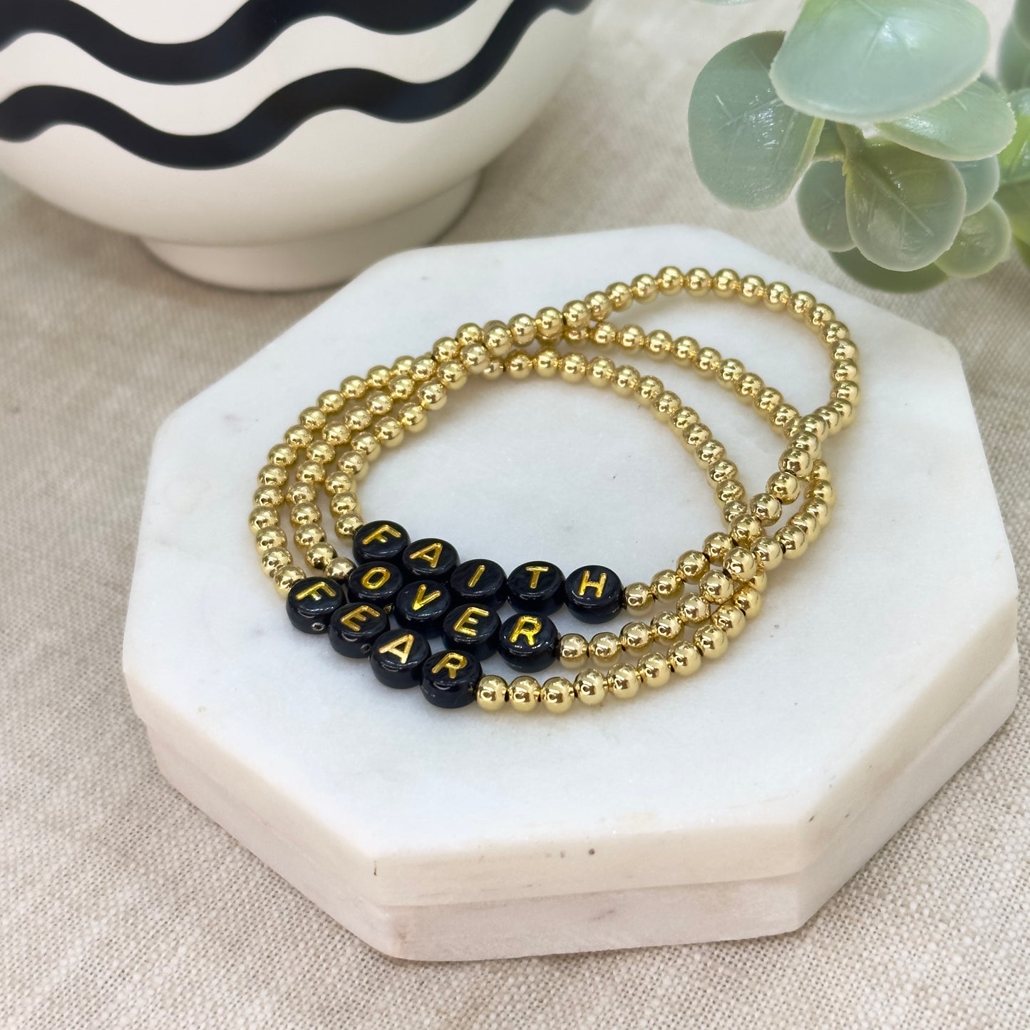 Faith Over Fear Bracelet
