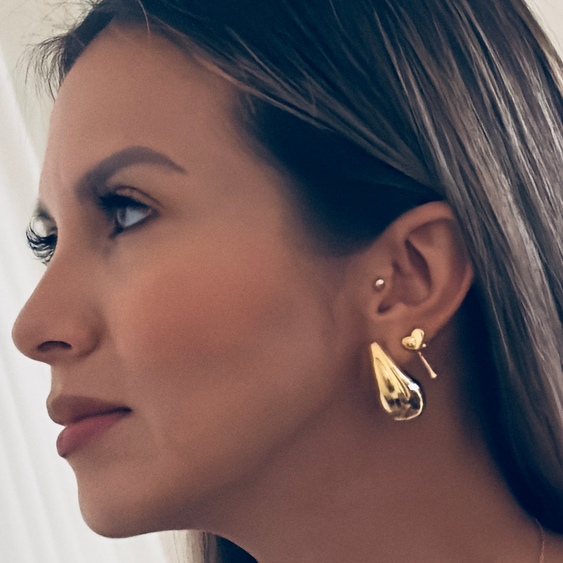 Teardrop Earrings-Large