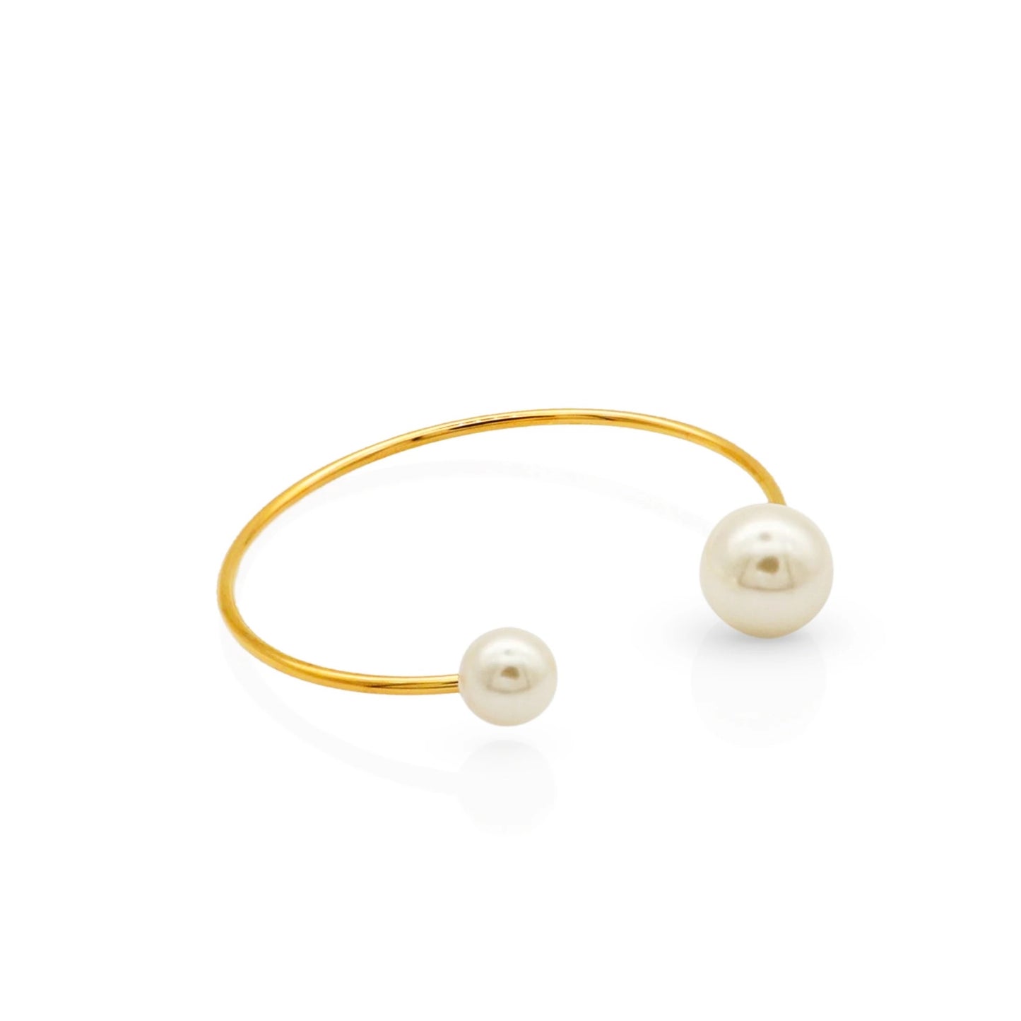 Pearl Bangle Bracelet