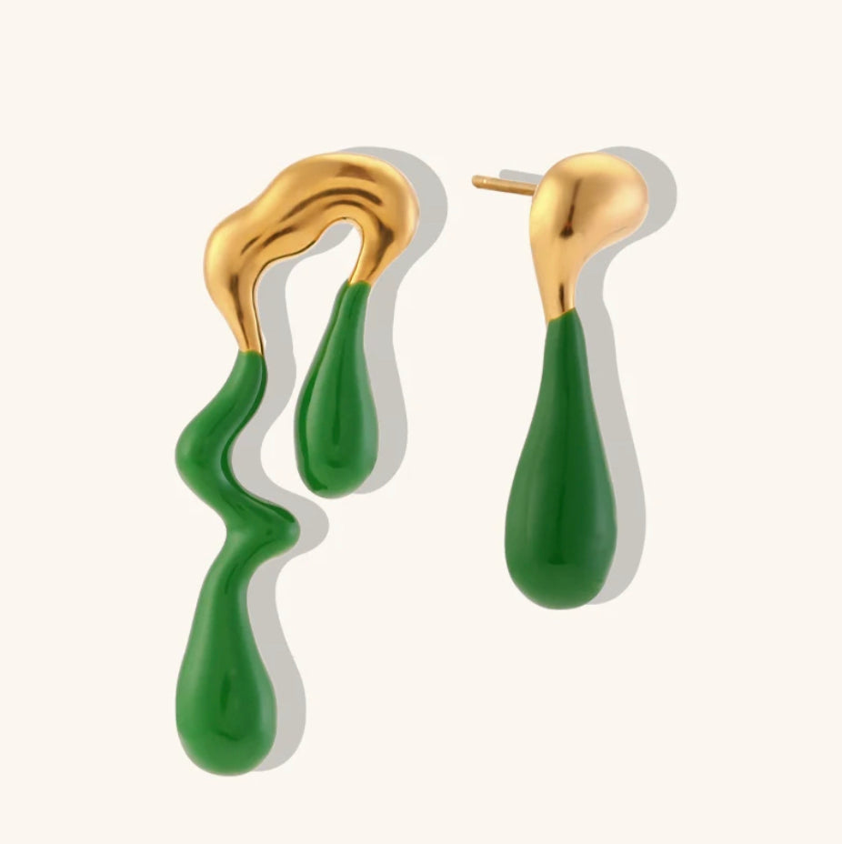 “Unconventional Pair” Earrings