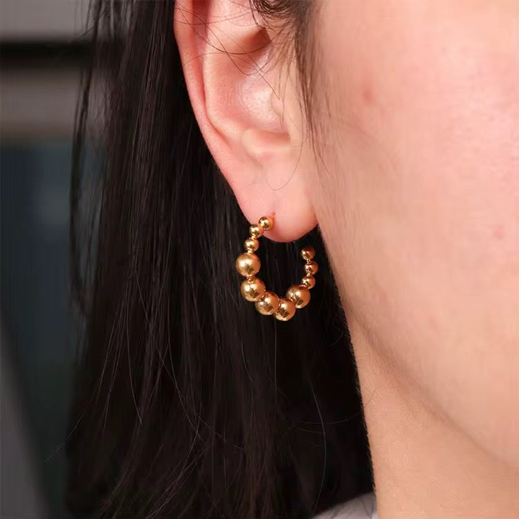 Aurora Hoop Earrings