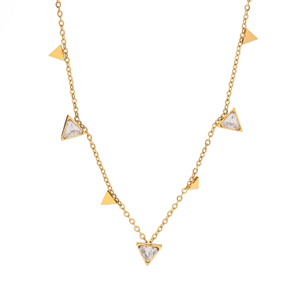 Chic Triangle Choker