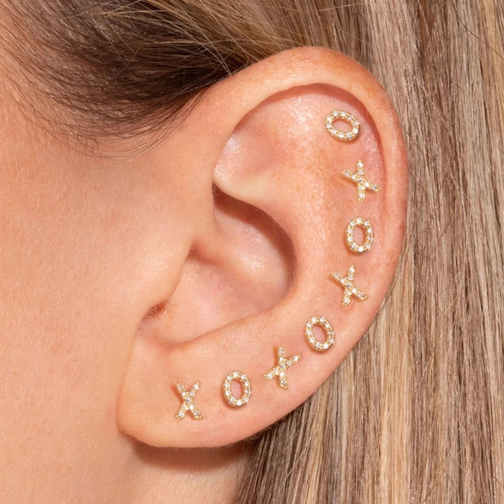 XO Stud Earrings