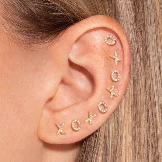 XO Stud Earrings