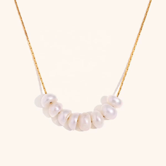 Count Your Blessings Pearl Necklace
