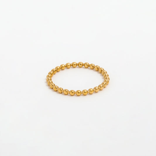 18k pvd gold plated ring band
