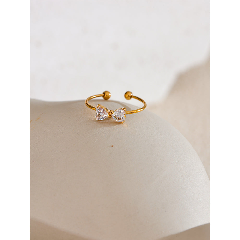 Bow Dainty Ring