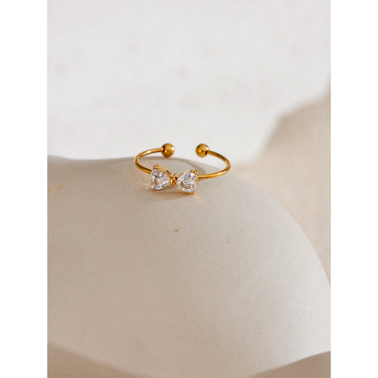 Bow Dainty Ring
