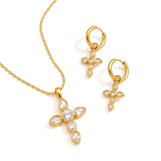 The Promise Necklace & Earrings Set