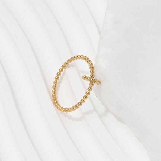 Dainty Cross Ring