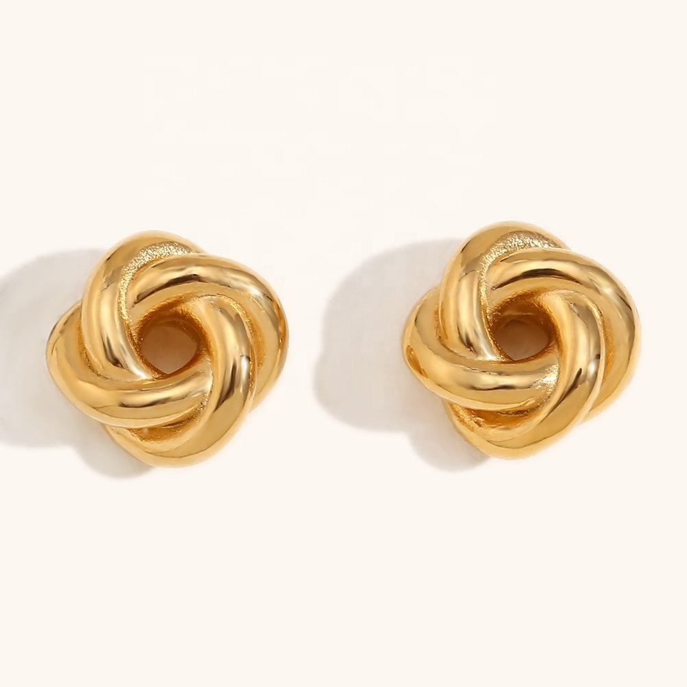 Knot So Basic Stud Earrings