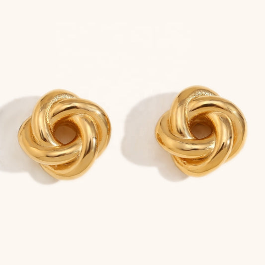 Knot So Basic Stud Earrings