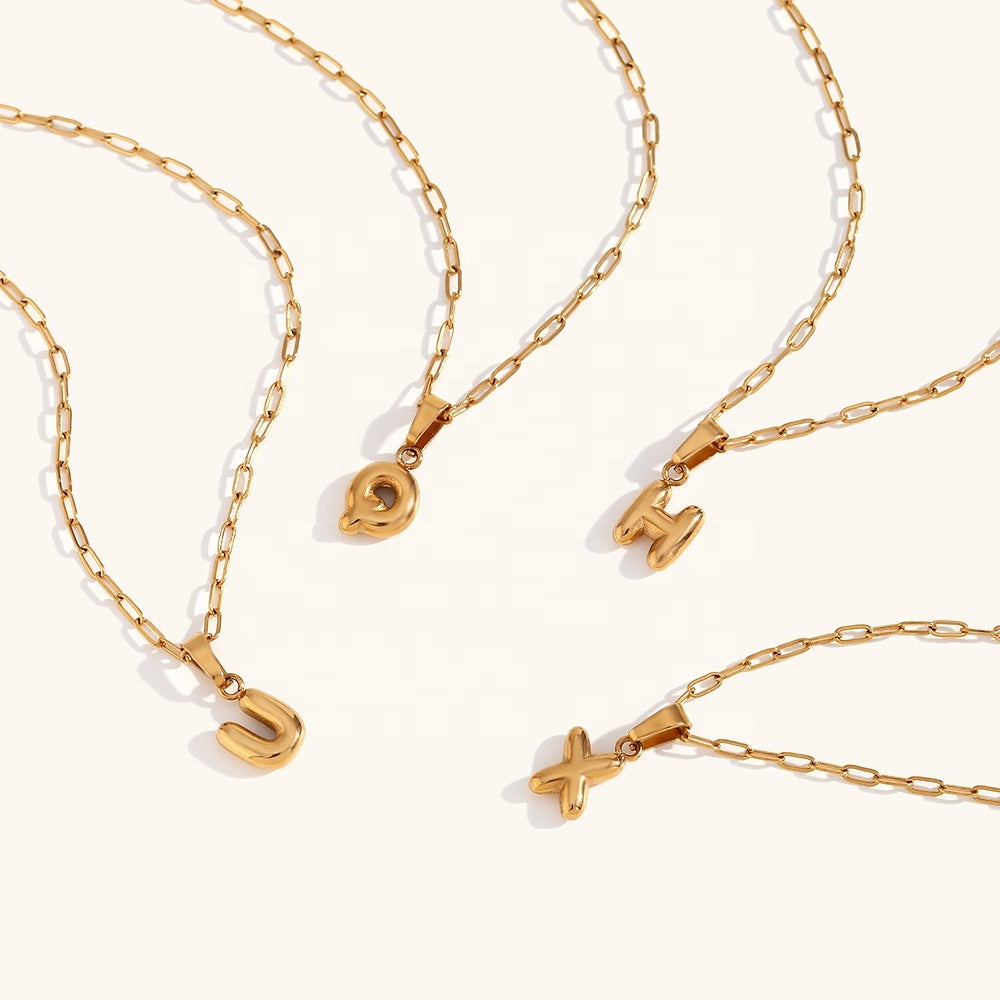 Initial Letter Necklace