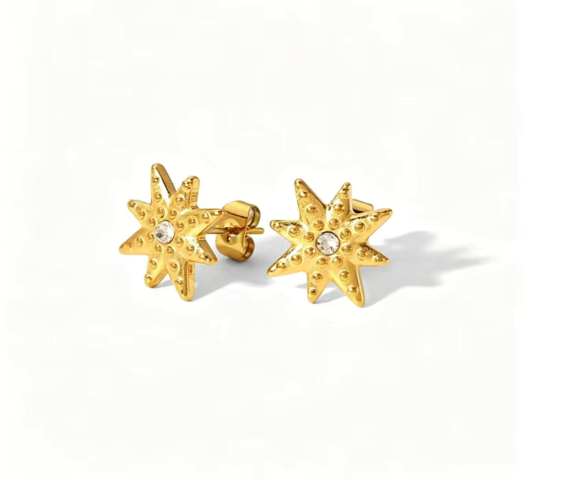 Twinkle Star Stud Earrings