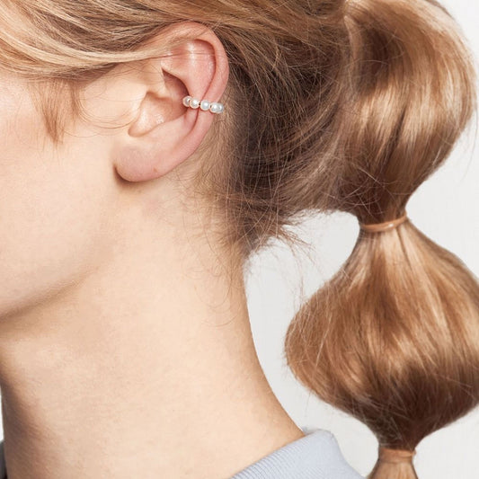 Pearl ear cuff