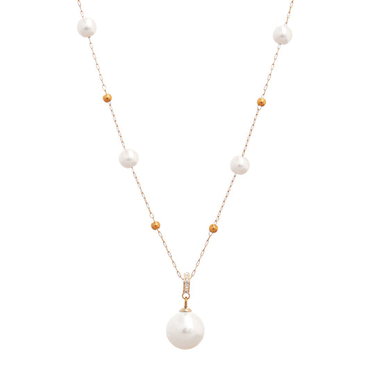 Rachel Pearl Necklace