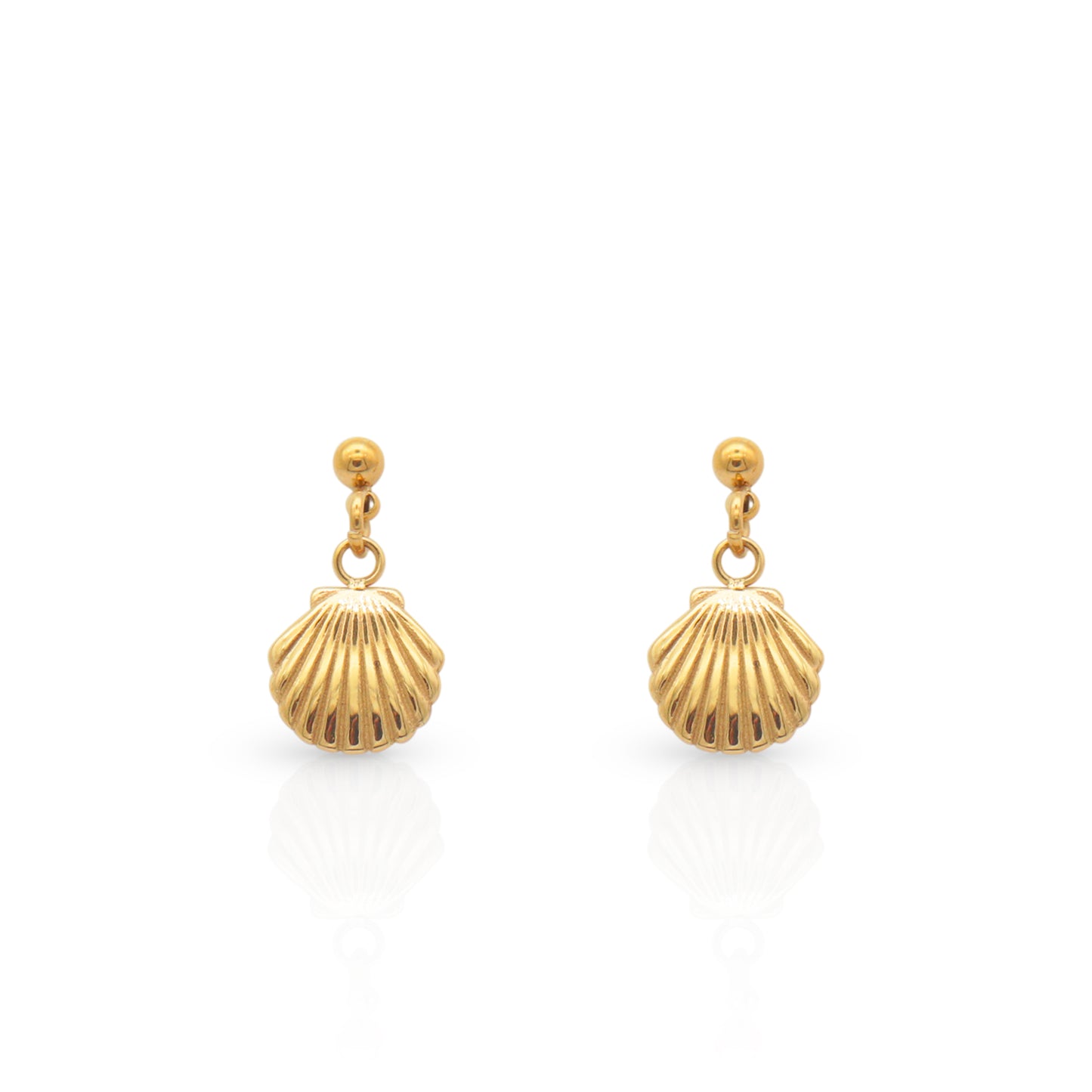 Sanibel Shell Dangle Earrings