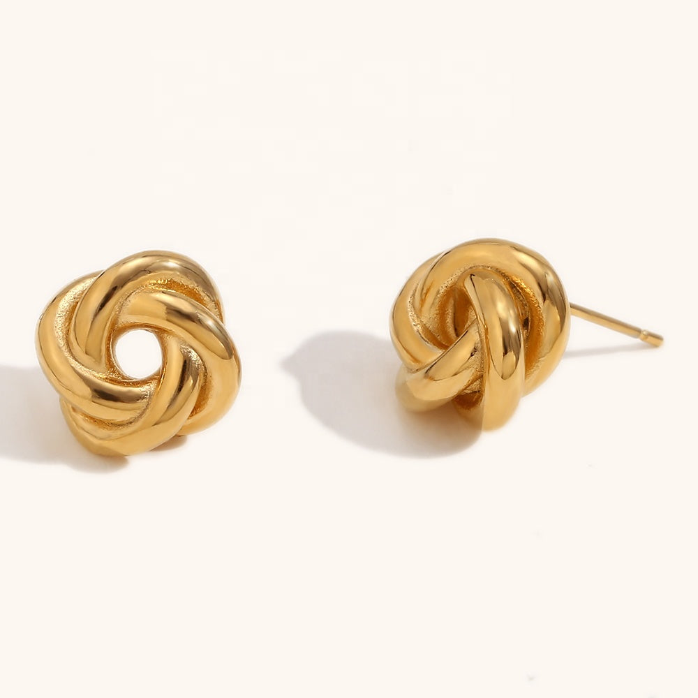 Knot So Basic Stud Earrings