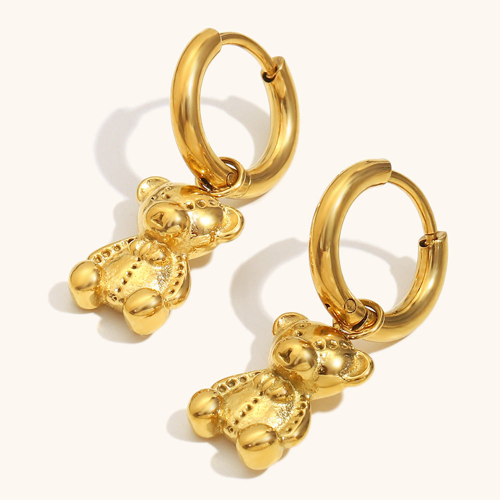 Teddy Bear Huggie Hoop