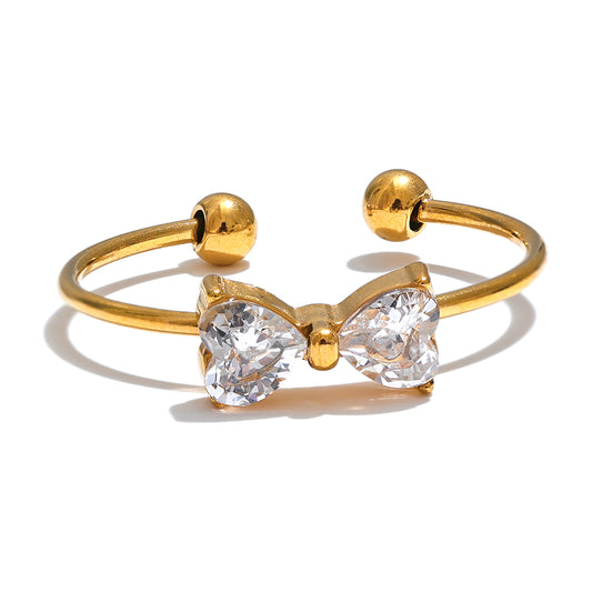 Bow Dainty Ring