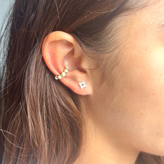 Two in One Bloom Stud Earrings