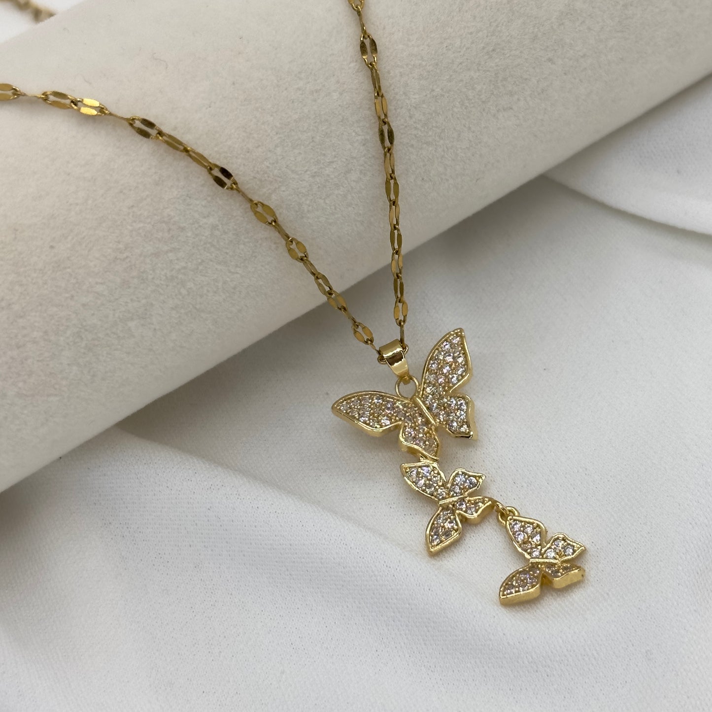 Arrows Butterflies Necklace