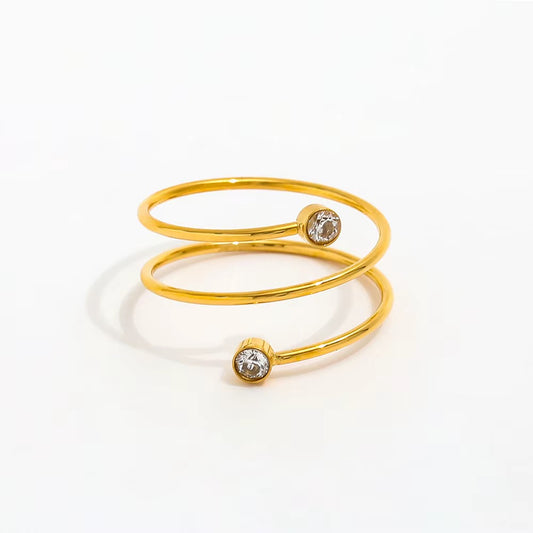 “Spiral Me Closer” Ring