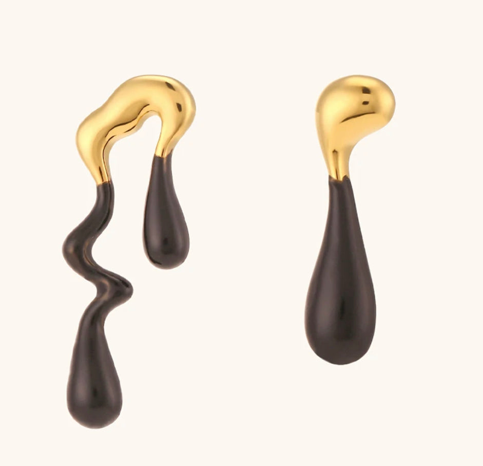 “Unconventional Pair” Earrings