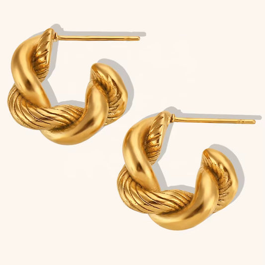 Helena Twist Hoop