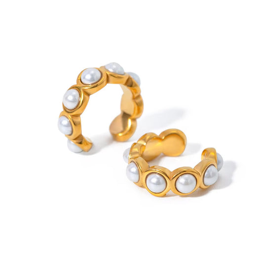 Ava Pearl Ear Cuff