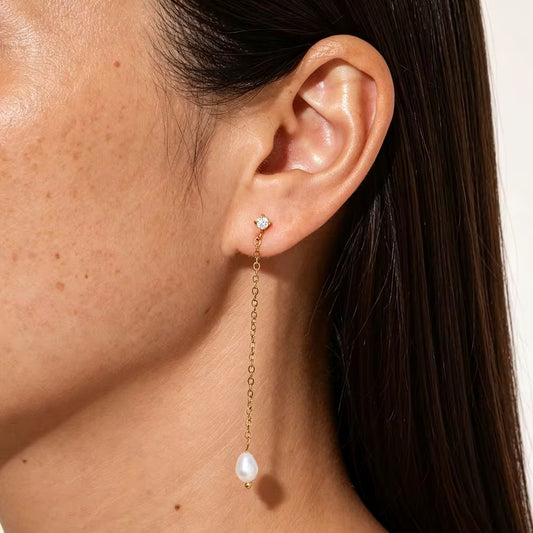 Pearl Drop Earrings