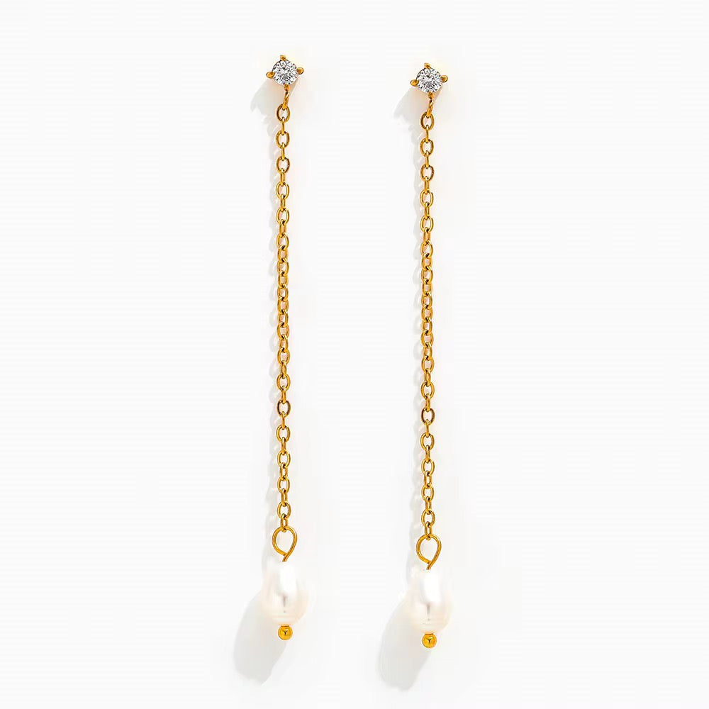 Pearl Drop Earrings