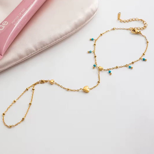 Turquoise Chain Bracelet